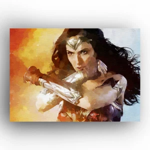 Tarjeta de boceto limitada de Wonder Woman #1 2/50 PaintOholic firmada - Imagen 1 de 3