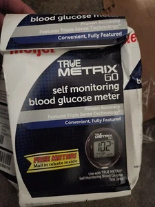 TRUE METRIX GO Self-Monitoring Blood Glucose Meter , BOX DAMAGED - Picture 1 of 6