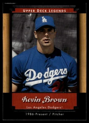 2001 Upper Deck Legends #67 Kevin Brown - Image 1 of 2