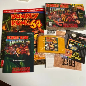 Donkey Kong 64 (Nintendo 64) - Complete -CIB With Expansion Pack - N64 - Picture 1 of 16