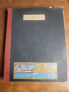 Europa 1915 Vintage "Meine imaginäre Reise" Sammelalbum - Bild 1 von 12