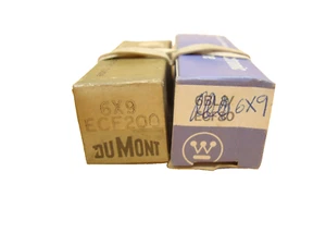 6X9 VACUUM TUBES USED ( QTY 2) - Picture 1 of 1