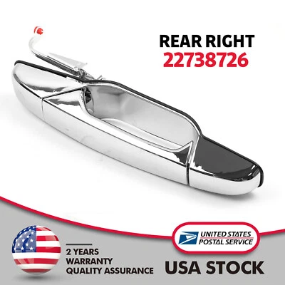 Manija de puerta trasera derecha pasajero 22738726 GM1521130 para 07-13 GMC Yukon XL 2500 Foto 1 de 4