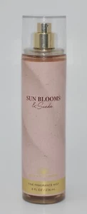 1 BATH & BODY WORKS SUN BLOOMS & SUEDE FINE FRAGRANCE MIST BODY SPRAY 8 OZ LARGE - Picture 1 of 5
