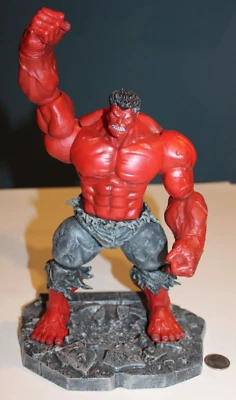 Diamond Select Marvel Select Red Hulk Collector's Edition Action Figure 10" 2008 - Image 1 of 4