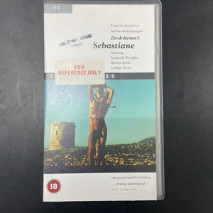 Derek Jarman. Sebastiane. VHS Tape . Certificate 18 Library Copy 1976 Rare - Imagen 1 de 3