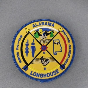 AL Alabama Longhouse Native Sons / Native Daughters 4" Patch - Bild 1 von 2