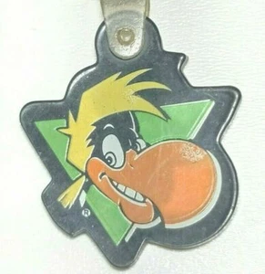 VTG 1993 100.7 Buzzard Rock Roll Cleveland Radio 25th Anniversary Key Ring Fob - Imagen 1 de 3
