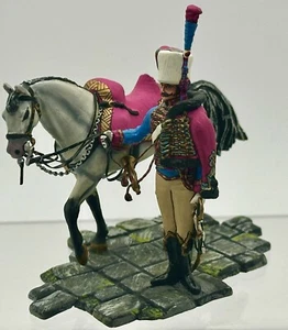 GNM MINIATURES-NAPOLEONIC GRAHAM MOLLARD-CHASSEUR A CHEVAL DISMOUNTED-GNM4 - Picture 1 of 4