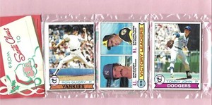 1979 Topps Baseball Rack Pack Ozzie Smith RC? Gaylord Perry HOF Christmas Guidry