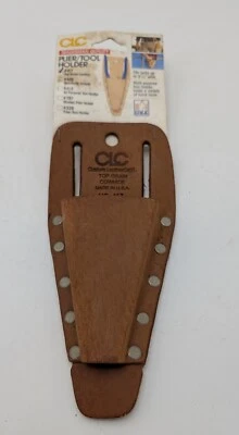 Vintage New Old Stock CLC # 417 Leather Plier Tool Holder Made in USA NOS  - Image 1 of 4