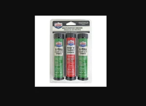 Lucas Multi-Purpose Greased 3 oz MINI TUBES 2 X-TRA Heavy Duty & 1 Red Tacky #2 - Picture 1 of 1