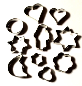ZENKER 10 Stk. Ausstechformen Weihnachten- Metall - Bild 1 von 3