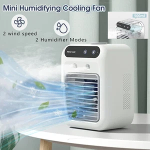 Aire Acondicionado Frio Portatil Para Casa Cuarto Enfriador De Evaporativo Agua - Picture 1 of 13