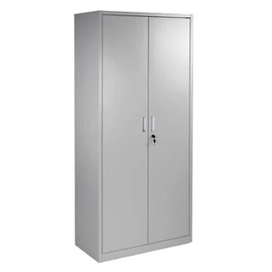 Metallschrank Werkstattschrank 80x39x180cm Werkzeugschrank Aktenschrank Grau - Bild 1 von 12