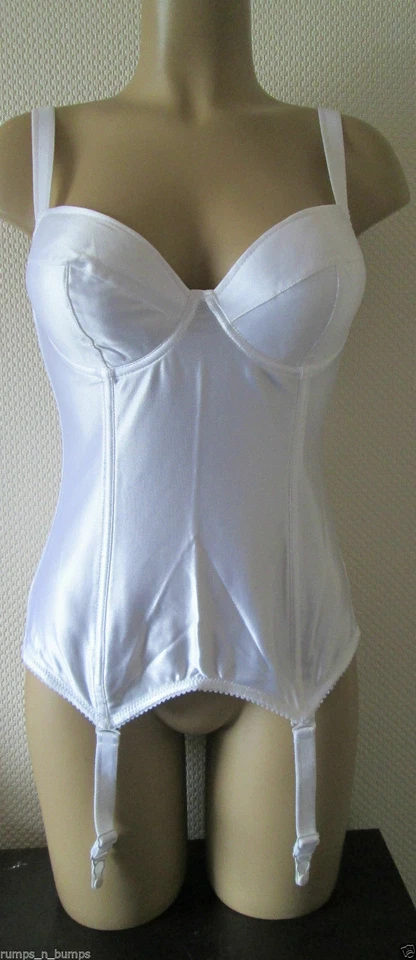 Miss Mary Korsage Gr.70F Gr.80F mit Stäbe Straps Multi Bügel BH formend Bustier - Bild 1 von 3