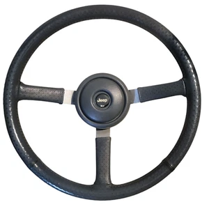 Volante de cuero gris de fábrica Jeep Cherokee XJ 91-94 - Imagen 1 de 18