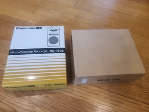 Micro registratore a cassette Panasonic RQ-160S vintage - ricambi/riparazione - Foto 1 di 6