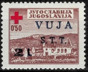 Yugoslavia - Trieste zona B 1948 ☀ Red cross ☀ MNH** - Picture 1 of 2