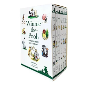 Winnie-The-Pooh The Complete Collection 6 Books By A. A.Milne-Ages 7-9-Paperback - Picture 1 of 4