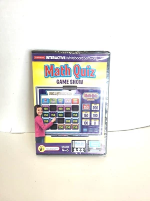 Lakeshore Interactive Math Quiz Game Show - Grades 4-6 Teaching CD-ROM - Image 1 of 4