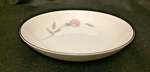 Tazón Mikasa China Fina PRIMROSE 8194 5 3/4"" x 1 1/4"" Borde Plata Hecho en Japón - Imagen 1 de 8