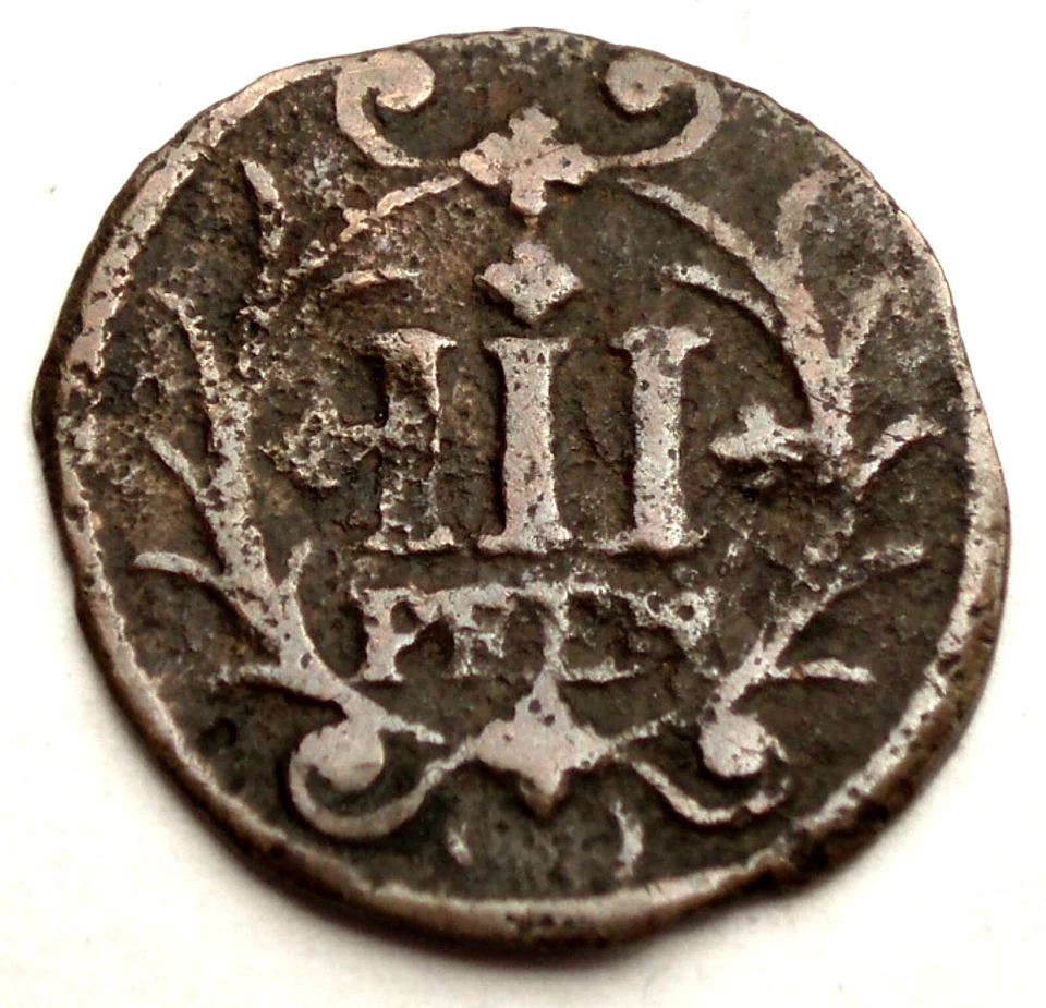 GERMAN STATES, SOEST 3 PFENNIG 1742 KM#31 Scarce. ZZ7.6 - Image 1 of 2