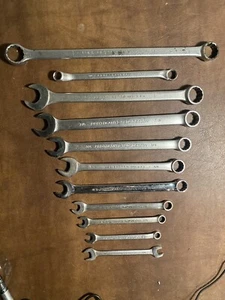 11-PROTO Combination Wrenches SAE Made in USA Lot. 1-INCH-3/8. Read - Bild 1 von 17