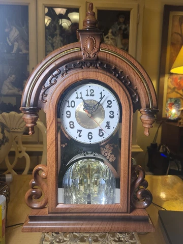Eleco Quartz Clock Melody Chimes On The Hour Cover