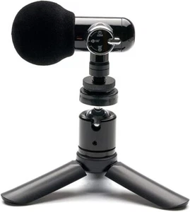 ORANGEMONKIE / Q-Mic (All-in-One ASMR Direct Omni 360° Microphone, 2 Tripod,... - Picture 1 of 7