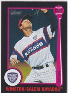 2022 Heritage Minor League Edition - 1973 Tarjetas Lenyn Sosa #73TJ-12 - Picture 1 of 2