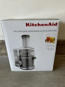 KitchenAid KVJ0333CU Easy Clean Entsafter - Silber - Brandneu - Bild 1 von 3