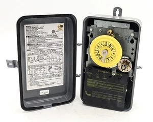 Intermatic T171CR 24-Stunden mechanische Zeitschaltuhr, 120 VAC, 60Hz, SPST, Outdoor - Bild 1 von 8