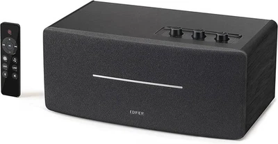 EDIFIER D12 Black BT Lautsprecher Bluetooth kompakt Soundsystem Schwarz - Bild 1 von 4
