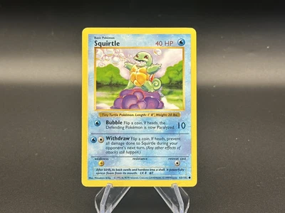 Squirtle - Shadowless - 63/102 Base Set - Pokémon TCG - 1999 - Image 1 of 2