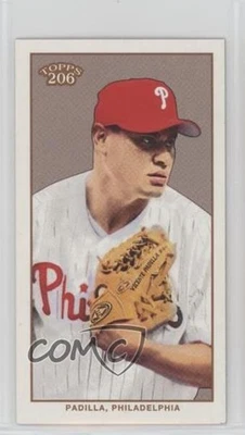 2002 Topps 206 Mini Black Sweet Caporal Back Vicente Padilla #311 - Image 1 of 2