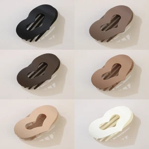 Solid Color Flat Duckbill Hair Clips Strong Grip Hair accessories For Women - Picture 1 of 13