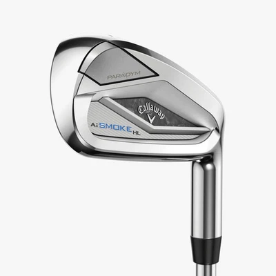 Callaway Golf Paradym AI Smoke HL Iron Set Left Hand, 6-PW, AW, GW, Graphite, Re - Image 1 of 4