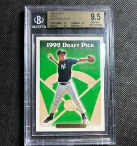 1993 Topps GOLD #98 Derek Jeter RC Rookie BGS 9.5 Gem Mint New York Yankees HOF - Bild 1 von 2