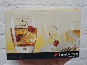 Bormioli Rocco Luna Set Of 4 Double Old Fashioned Glasses 11.5 Oz. Clear Crys... - Picture 1 of 4