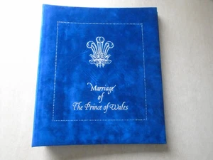 1981 Royal Wedding Prince Charles & Diana collection in album. See pics below. - Picture 1 of 12