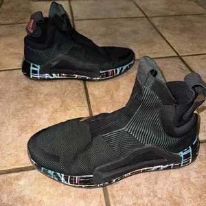 Adidas N3XT L3V3L Intersuola Grafica Verde BB7803 Scarpe da Basket Uomo 12,5 - Foto 1 di 11