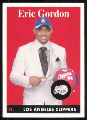 2008 TOPPS ERIC GORDON 202 MINT 1958-59 VARIATIONS RC LOS ANGELES CLIPPERS - Image 1 of 2