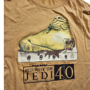 Camiseta Star Wars El Retorno del Jedi 40 Aniversario Camiseta Mediana Gráfica Jabba - Imagen 1 de 14