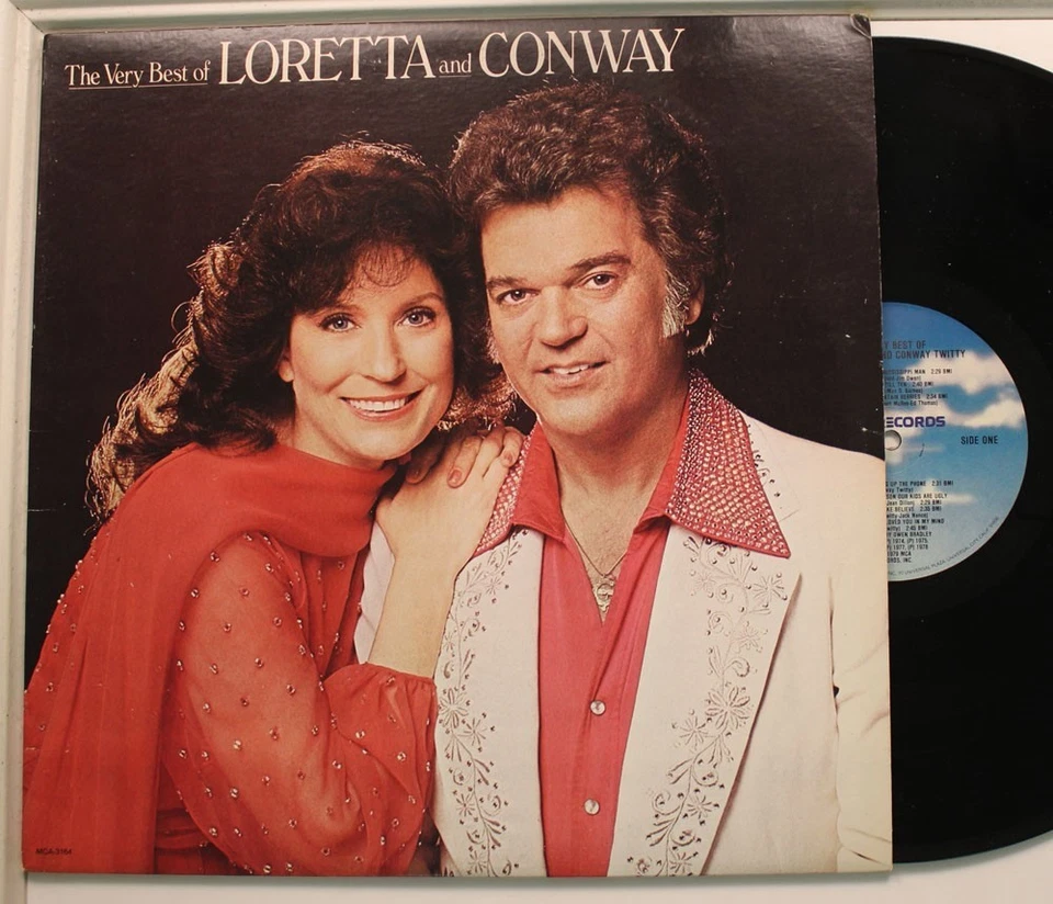 Loretta Lynn, Conway Twitty Lp The Very Best Of On Mca - Vg - Image 1 of 1