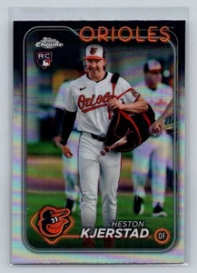 2024 Topps Chrome Update Image Variation SP Heston Kjerstad #USC120 Rookie RC - Picture 1 of 2