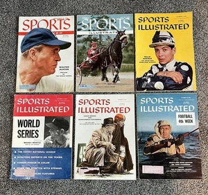 Sports Illustrated Vintage Magazines 1955 - 1956 Lot Of 6 World Series - Picture 1 of 14