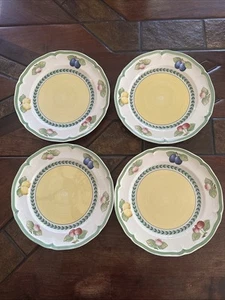 VILLEROY & BOCH French Garden FLEURENCE 10,5" Essteller, 4er Set - Bild 1 von 5