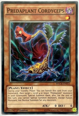 MACR-EN011 Predaplant Cordyceps - Common 1st Edition Near Mint YuGiOh Card - Image 1 of 3