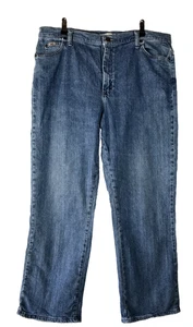 Lee Damenjeans Größe 18 Medium Relaxed Straight Fit - (334) - Bild 1 von 4